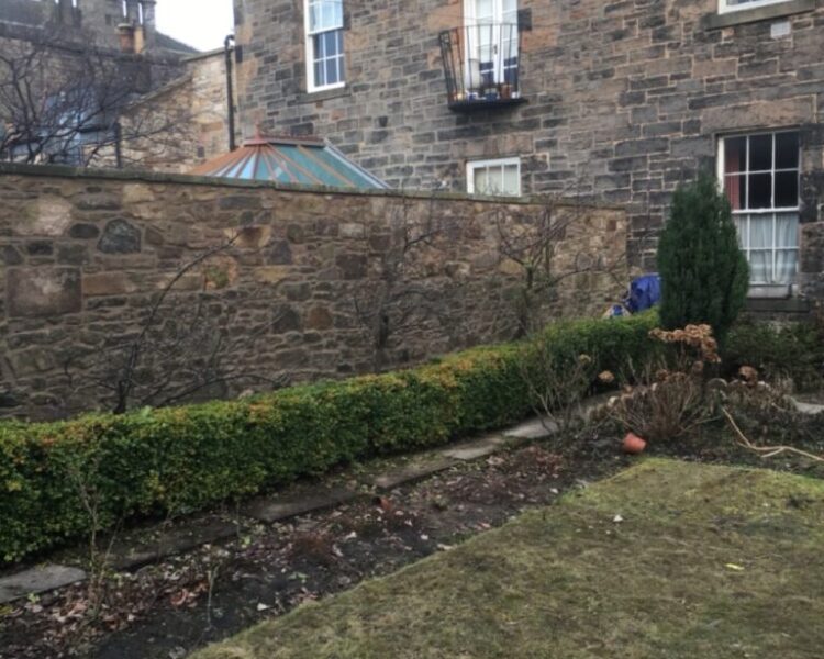 Raising The Boundary Wall - Seafield, Edinburgh