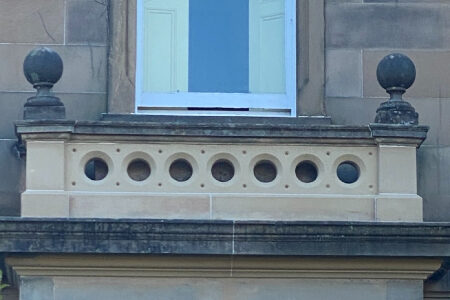 Stone Balcony After Repair