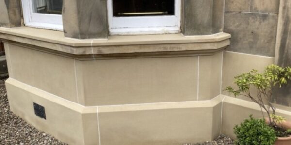 Bay Window Stone Repairs - Comely Bank, Edinburgh