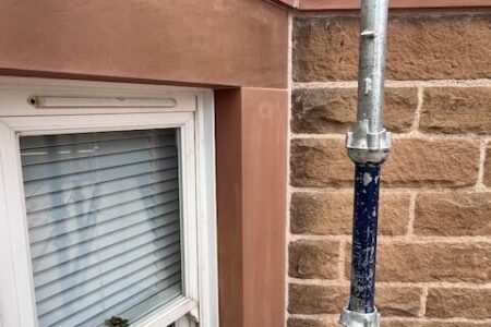 Entire Front of Building Stone Replaced - Saughtonhall, Edinburgh Entire Front of Building Stone Replaced - Saughtonhall, Edinburgh